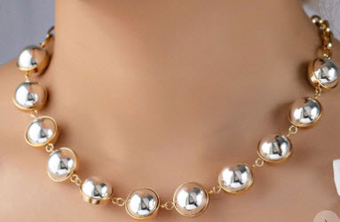 Metal Ball Chain Necklace