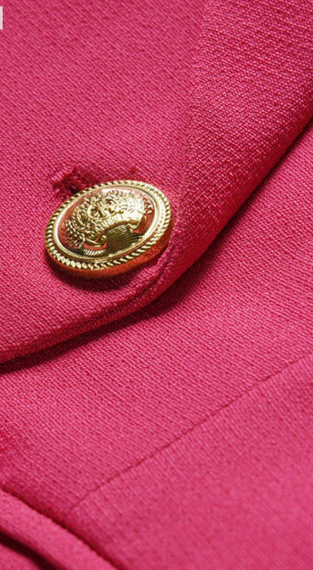 Plus Size Pink Blazer